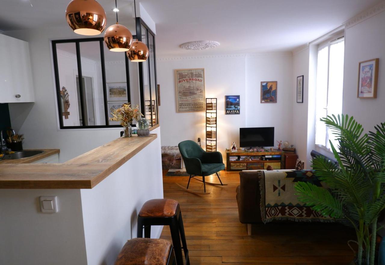 Ferienwohnung Cosy Magical Flat Paris Exterior foto